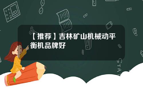 【推荐】吉林矿山机械动平衡机品牌好