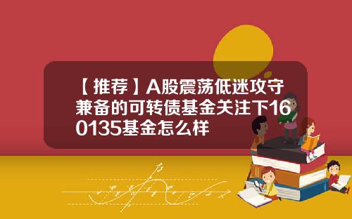 【推荐】A股震荡低迷攻守兼备的可转债基金关注下160135基金怎么样