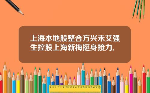 上海本地股整合方兴未艾强生控股上海新梅挺身接力.