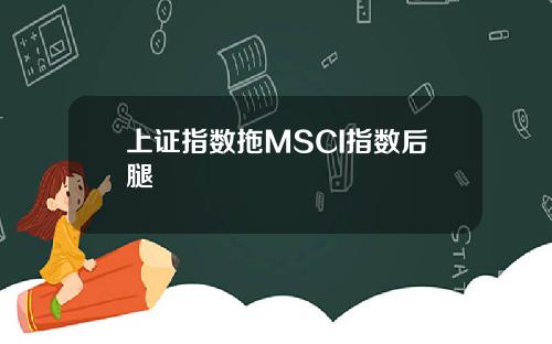上证指数拖MSCI指数后腿