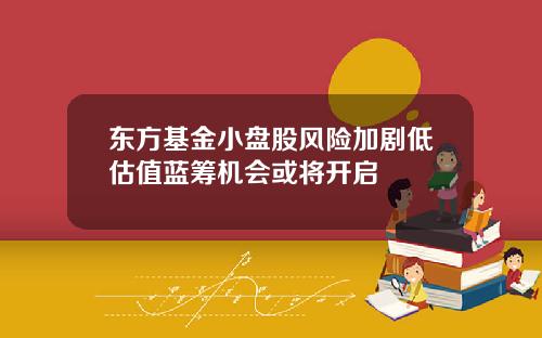东方基金小盘股风险加剧低估值蓝筹机会或将开启