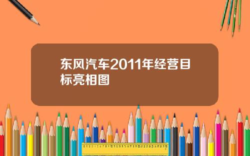 东风汽车2011年经营目标亮相图