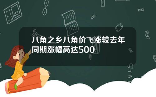 八角之乡八角价飞涨较去年同期涨幅高达500