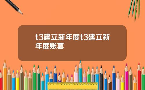 t3建立新年度t3建立新年度账套