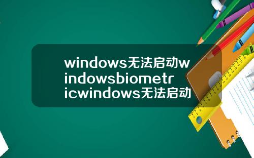windows无法启动windowsbiometricwindows无法启动windowsBiometric.