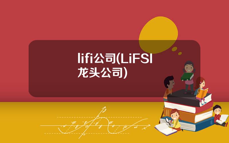 lifi公司(LiFSI龙头公司)