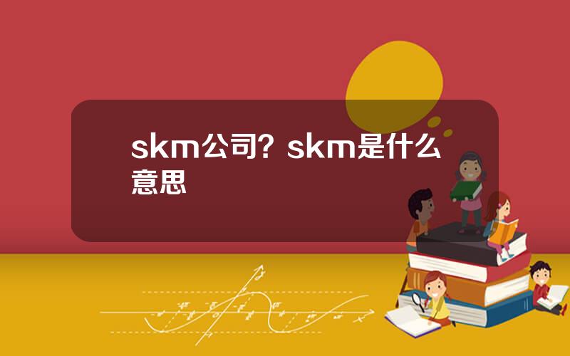 skm公司？skm是什么意思