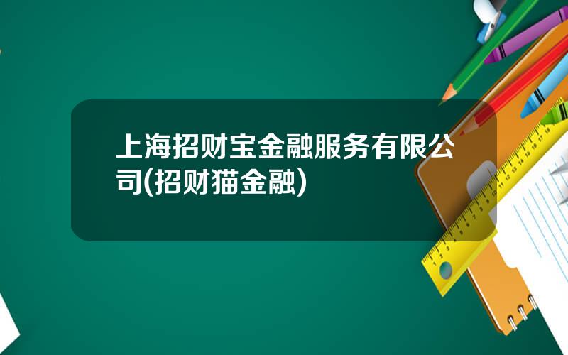 上海招财宝金融服务有限公司(招财猫金融)
