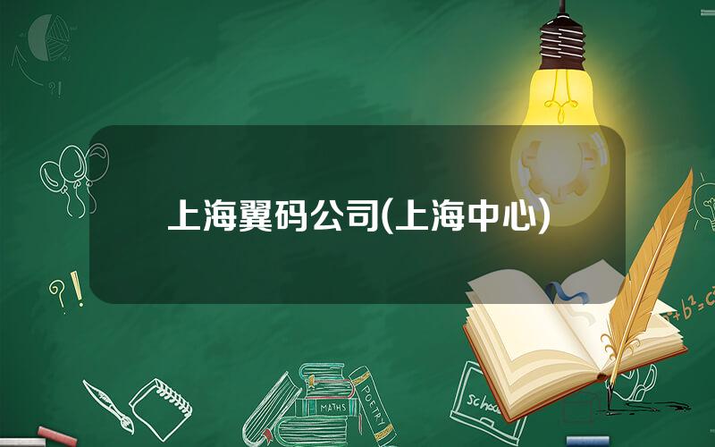 上海翼码公司(上海中心)