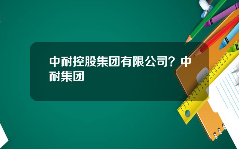 中耐控股集团有限公司？中耐集团