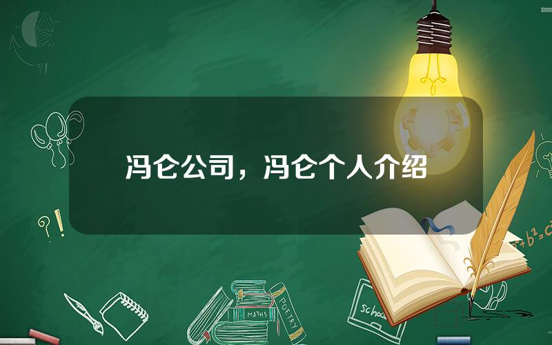 冯仑公司，冯仑个人介绍